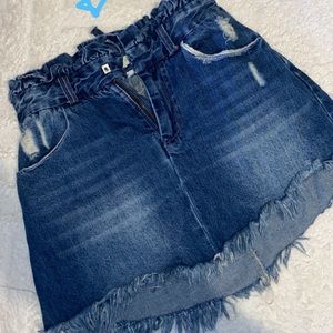 Jean skirt